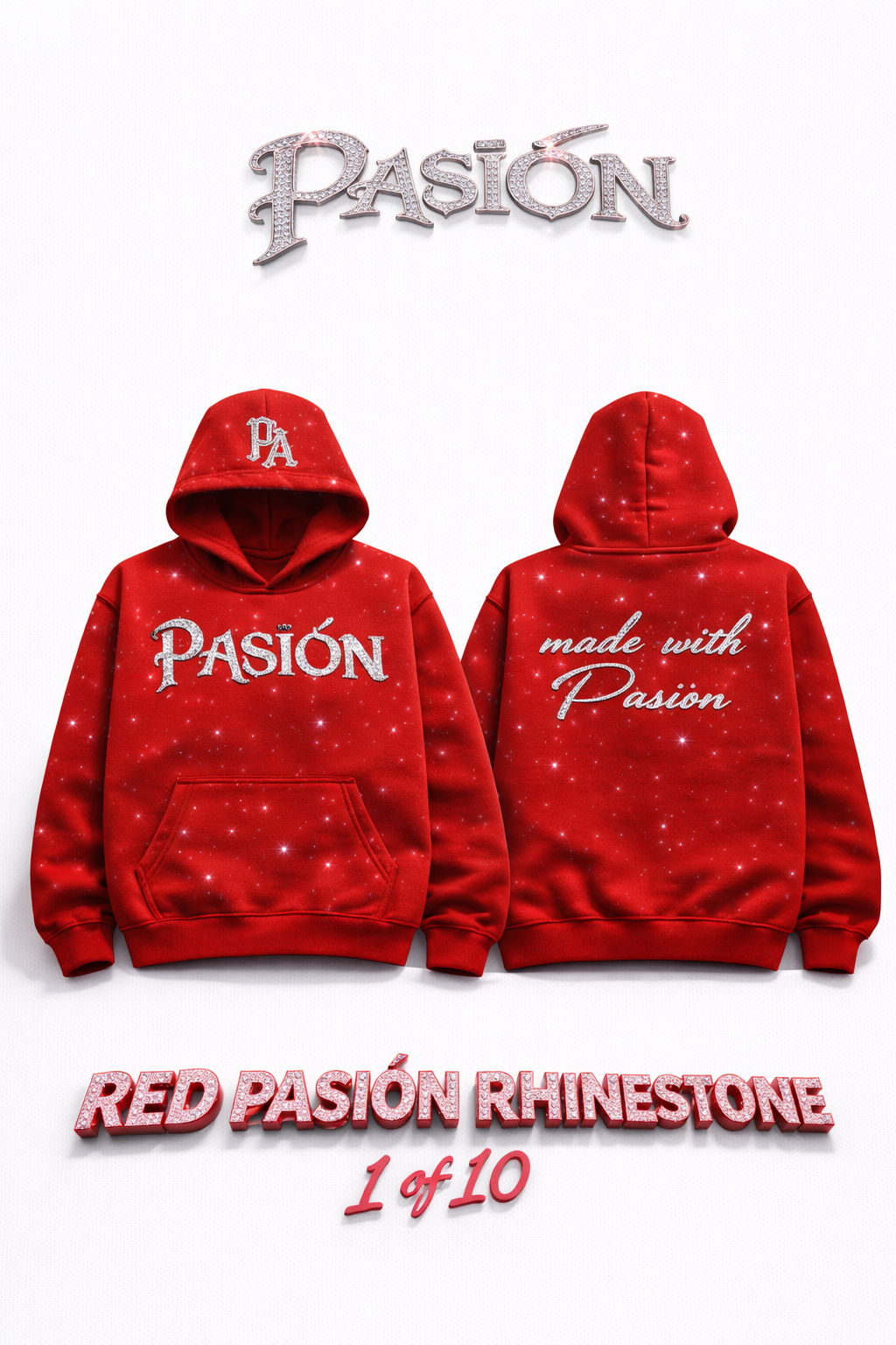 RED PASION RHINESTONE(1of10)