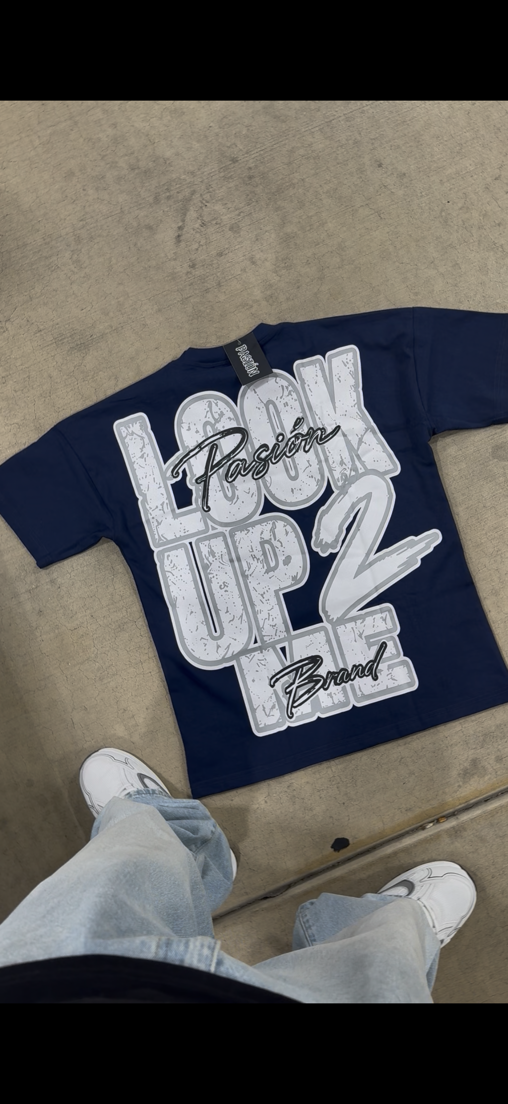 “LOOK UP 2 ME” TEE