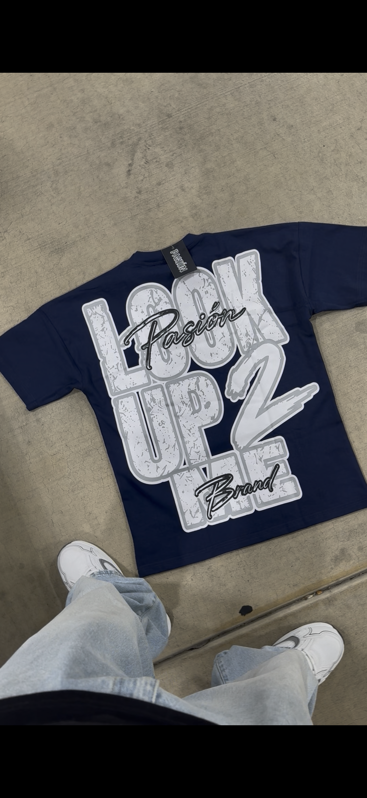 “LOOK UP 2 ME” TEE