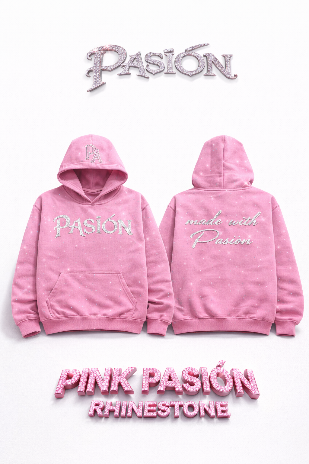 PINK PASION RHINESTONE